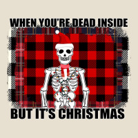 When You Re Dead Inside But It Christmas Skeleton Urban Heavy Tee | Teevron