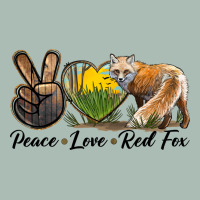 Peace Love Red Fox Classic Tee | Teevron