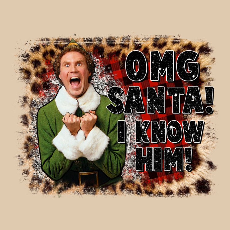 Omg Santa I Know Him Elf Heavyweight Sweatshirt by CowGirlArtShop | Teevron
