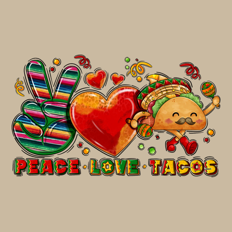 Peace Love Tacos Long Sleeve Tee by NancyCooperArtShop | Teevron