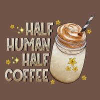 Half Human Half Coffee Premium Sweatshirt | Teevron