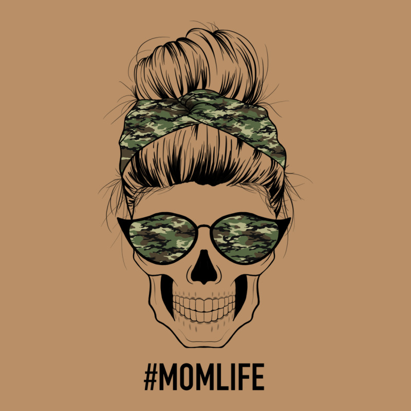 Camouflage Pattern Mom Skull Vintage Hoodie by Bettercallsaul | Teevron