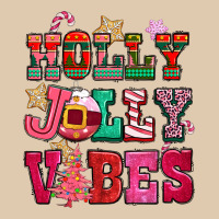 Holly Jolly Vibes Pink Christmas Heavyweight Sweatshirt | Teevron
