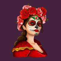 Sugar Skull Girl Long Sleeve Tee | Teevron