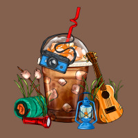 Camping Frappe Coffee Zipper Hoodie | Teevron