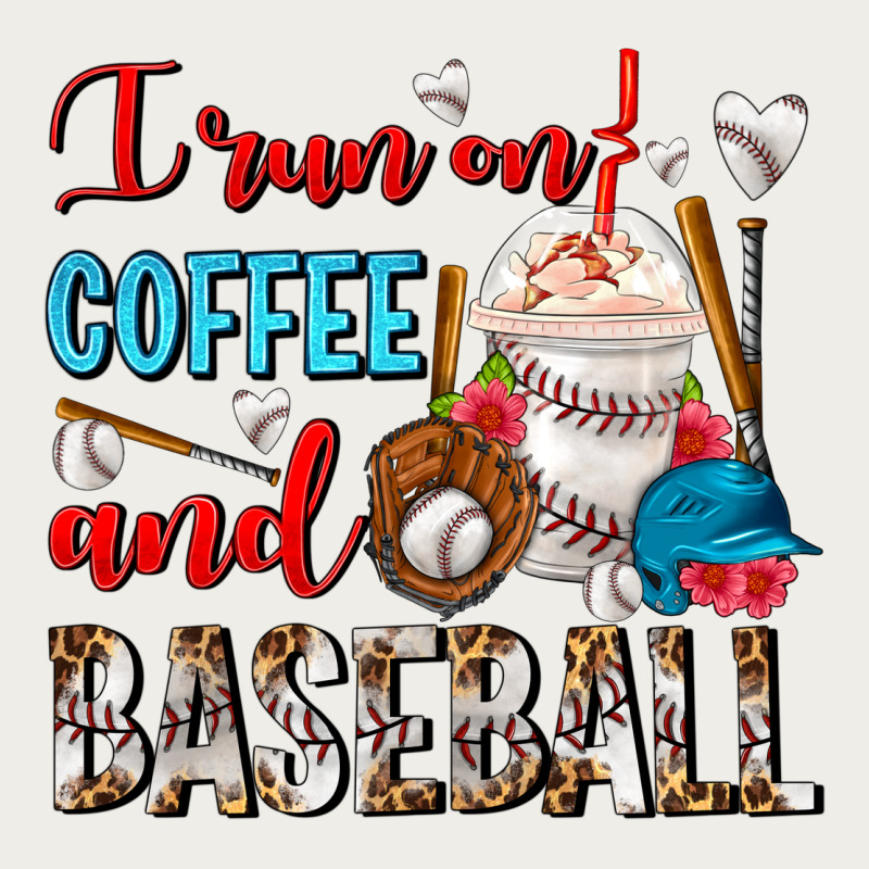 I Run On Coffee And Baseball Frappe Zipper Hoodie by FaDigitalArtStudio | Teevron