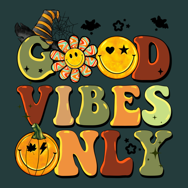 Halloween Good Vibes Only Classic Tee by BarkalooDesign | Teevron