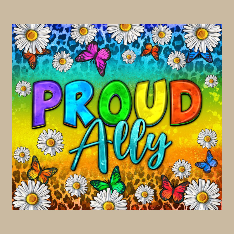 Lgbtq+ Proud Ally With Daisy Long Sleeve Tee by NancyCooperArtShop | Teevron
