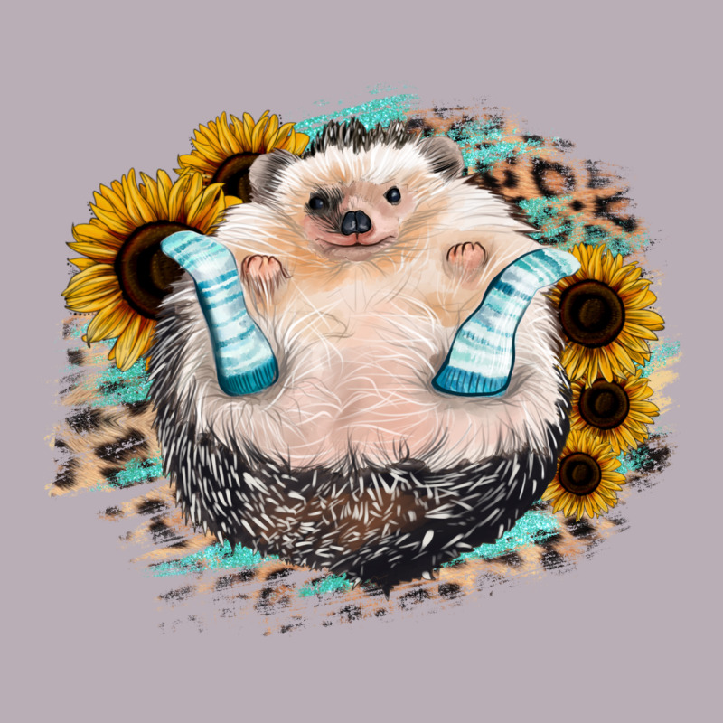 Hedgehog With Sunflower Vintage Tee by Bettercallsaul | Teevron