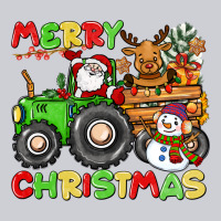 Merry Christmas Crew Tractor Heavyweight Sweatshirt | Teevron