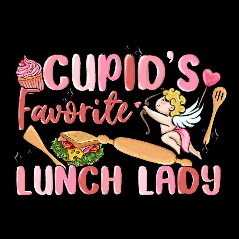 Cupid's Favorite Lunch Lady Ladies Tee by MaliasSmallBusiness | Teevron