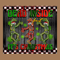 Dead Inside But It's Christmas Dancing Skeletons Classic Tee | Teevron