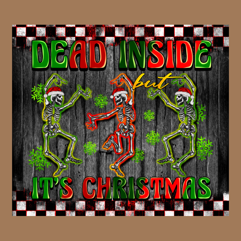 Dead Inside But It's Christmas Dancing Skeletons Classic Tee by BarkalooDesign | Teevron