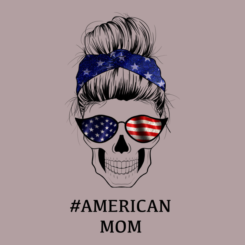 American Stars, American Flag Patterned Mom Skull Vintage Hoodie by Bettercallsaul | Teevron