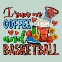 I Run On Coffee And Basketball Frappe Zipper Hoodie | Teevron