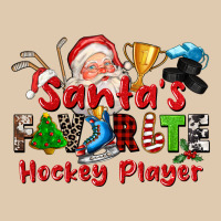 Santas Favorite Hockey Player Heavyweight Sweatshirt | Teevron