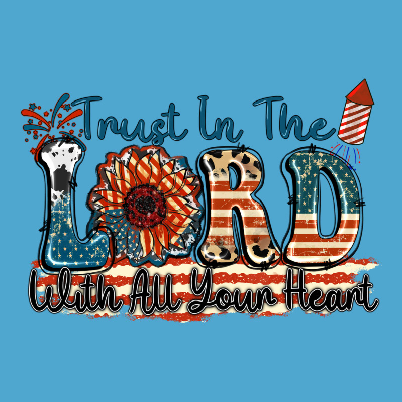 Trust In The Lord With All Your Heart Premium Hoodie by FaDigitalArtStudio | Teevron