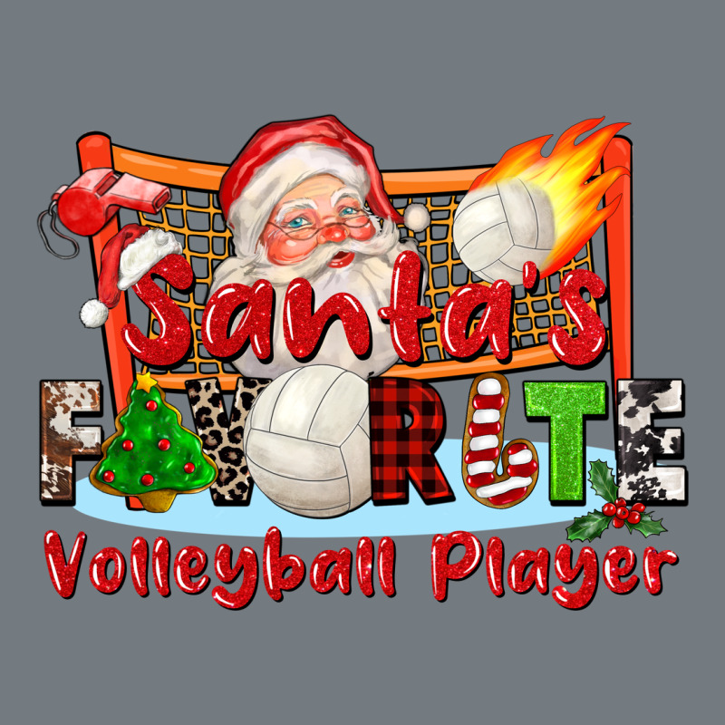 Santas Favorite Volleyball Player Heavyweight Sweatshirt by CowGirlArtShop | Teevron