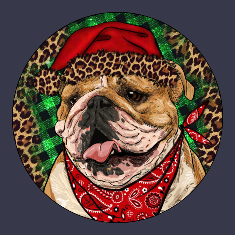 Christmas English Bulldog Long Sleeve Tee by RanaPortraitStore | Teevron