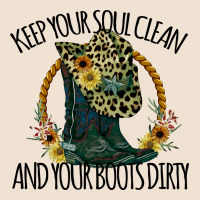 Keep Your Soul Clean And Your Boots Dırty Cowgirl Boots Urban Heavy Tee | Teevron