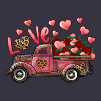 Love Truck With Roses And Leopard Vintage Hoodie | Teevron