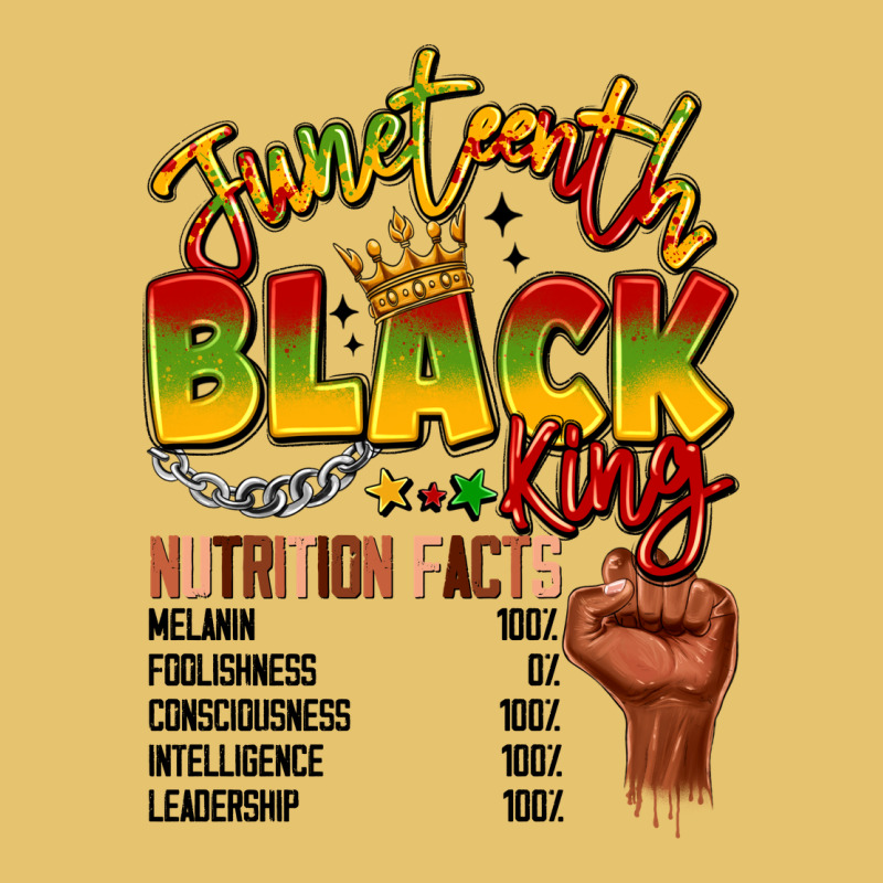 Juneteenth Black King Premium Sweatshirt by LillyAllenDesigns | Teevron