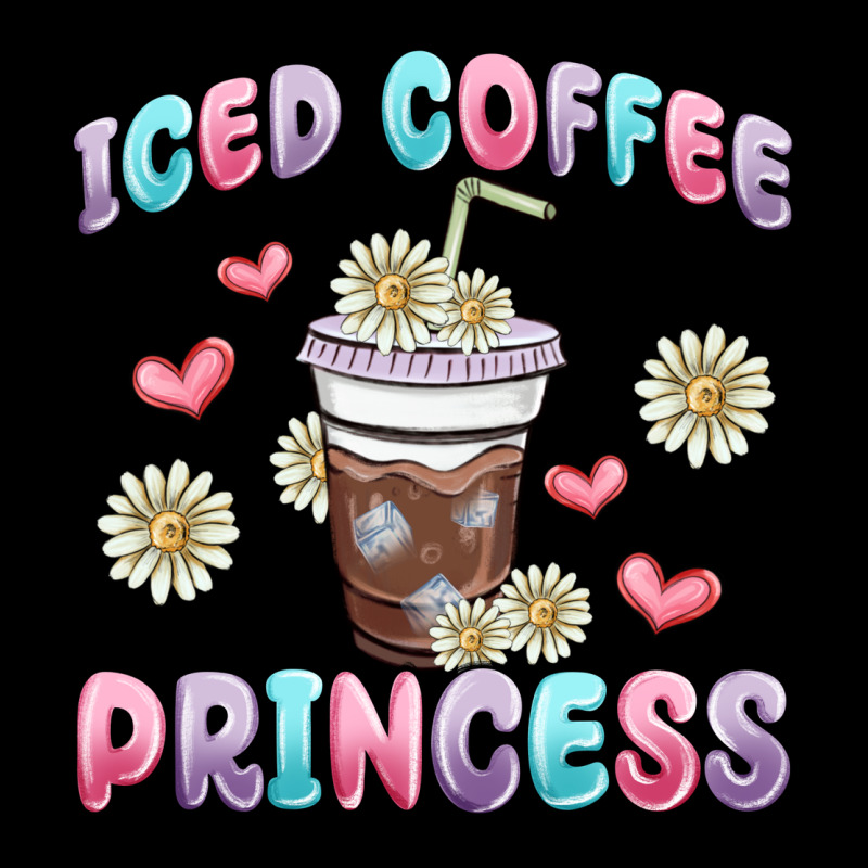 Iced Coffee Princess Heavy Core Tee by MaliasSmallBusiness | Teevron