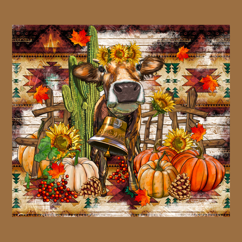 Fall Heifer Cow Vintage Tee by RanaPortraitStore | Teevron