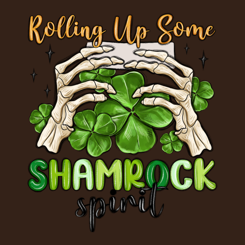 Rolling Up Some Shamrock Spirit Heavy Core Tee by MaliasSmallBusiness | Teevron