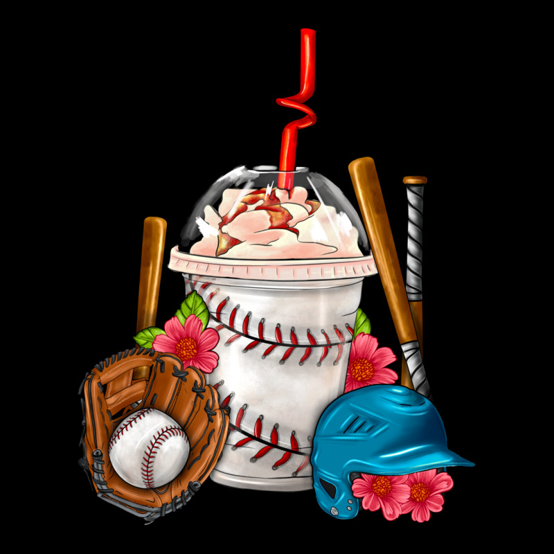 Baseball Frappe Coffee Zipper Hoodie by FaDigitalArtStudio | Teevron