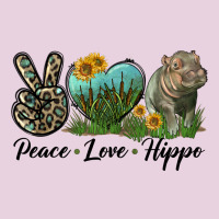 Peace Love Hippo Classic Tee | Teevron