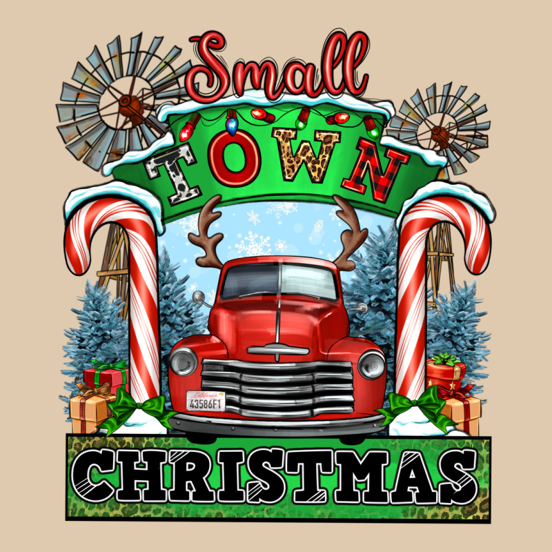 Small Town Christmas Heavyweight Sweatshirt by CowGirlArtShop | Teevron