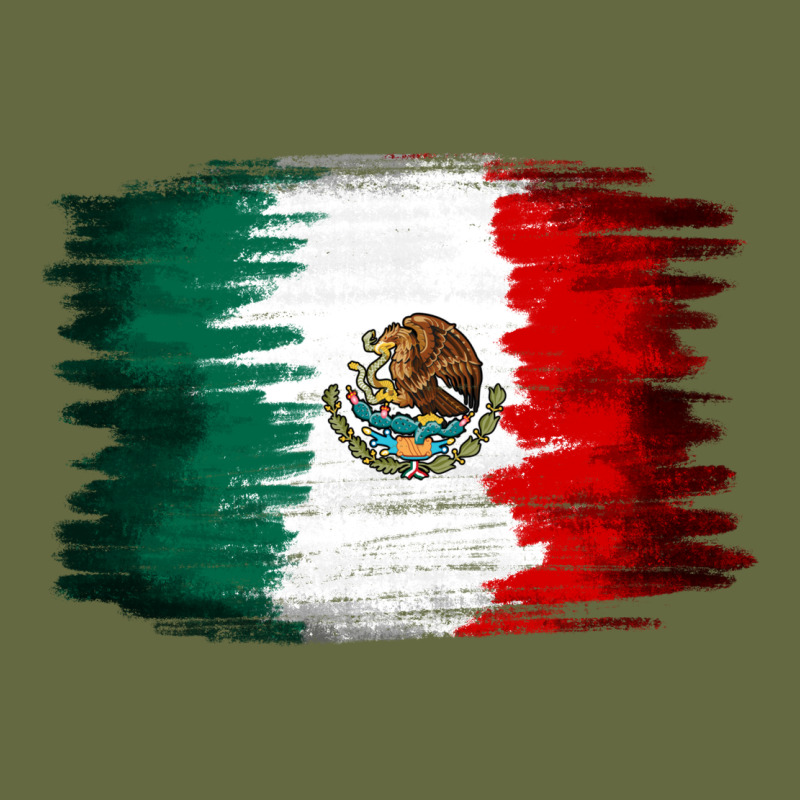 Mexican Flag Long Sleeve Tee by NancyCooperArtShop | Teevron