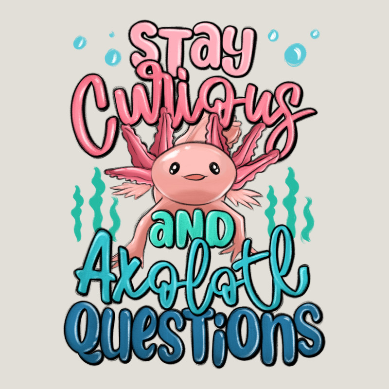 Stay Curious And Axolotl Questions Heavy Core Tee by MaliasSmallBusiness | Teevron
