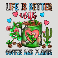 Life Is Better With Coffee And Plants Cactus Coffe Zipper Hoodie | Teevron