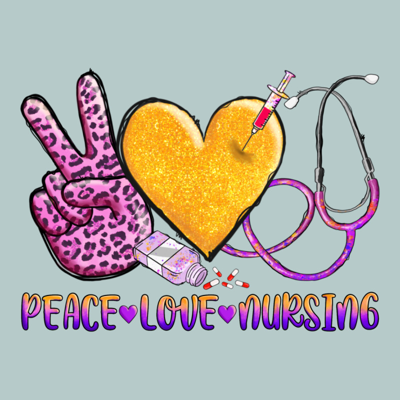Peace Love Nursing Heavy Core Tee by AdoDesignShop | Teevron