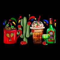 Mexico Coffee Cups With Cactus And Tequila Bottle Zipper Hoodie | Teevron