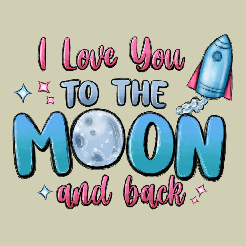 I Love You To The Moon And Back Heavy Core Tee by MaliasSmallBusiness | Teevron
