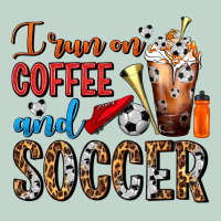 I Run On Coffee And Soccer Frappe Zipper Hoodie | Teevron