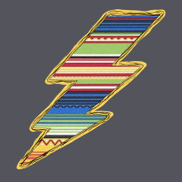 Yellow Aztec Patterned Lightning Vintage Hoodie | Teevron