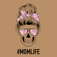 Pink Flower Mom Skull Vintage Hoodie | Teevron