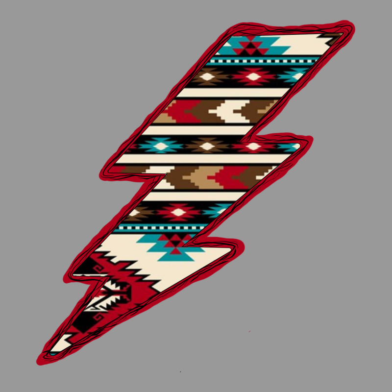 Western Aztec Pattern Lightning Vintage Hoodie by Bettercallsaul | Teevron