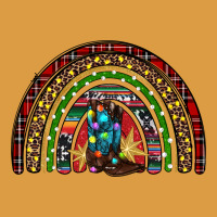 Christmas Cowboy Boots Rainbow Urban Heavy Tee | Teevron