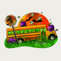 Halloween School Bus Zipper Hoodie | Teevron