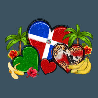 Dominican Republic Hearts Urban Hoodie | Teevron