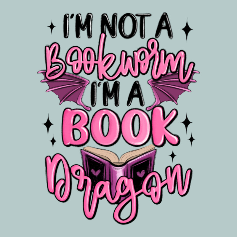 I'm Not A Booksorm I'm A Book Dragon Heavy Core Tee by MaliasSmallBusiness | Teevron