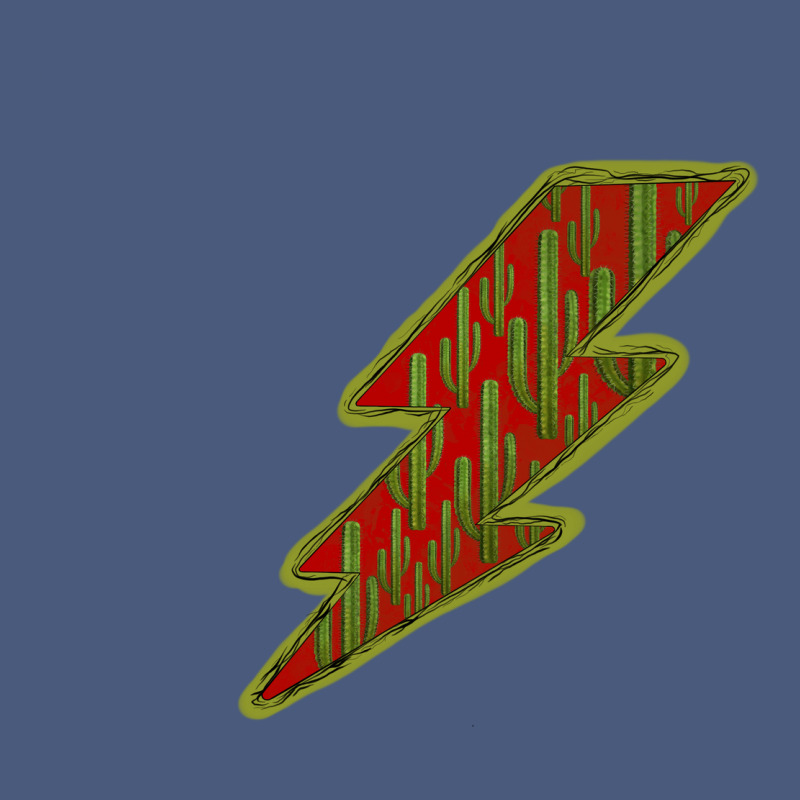 Cactus Pattern Lightning Vintage Hoodie by Bettercallsaul | Teevron
