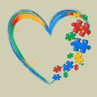 Autism Heart Heavy Core Tee | Teevron