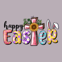Happy Easter With Cross Vintage Tee | Teevron