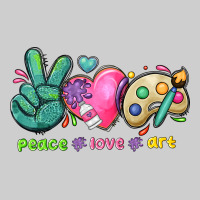 Peace Love Art Premium Tee | Teevron
